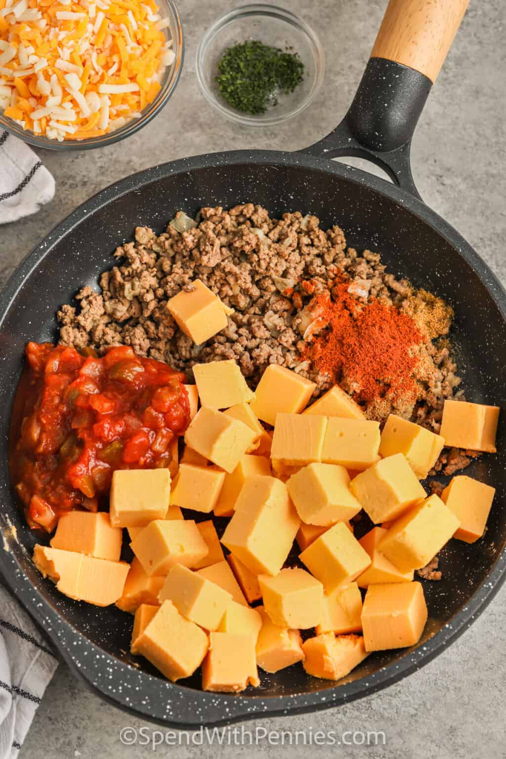 Cheesy Beef Queso Dip Spend With Pennies