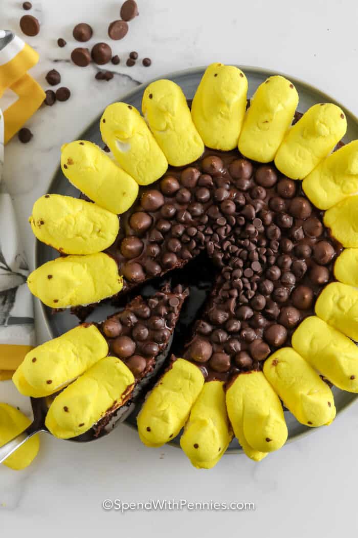 Peeps Sunflower Cake Spend With Pennies