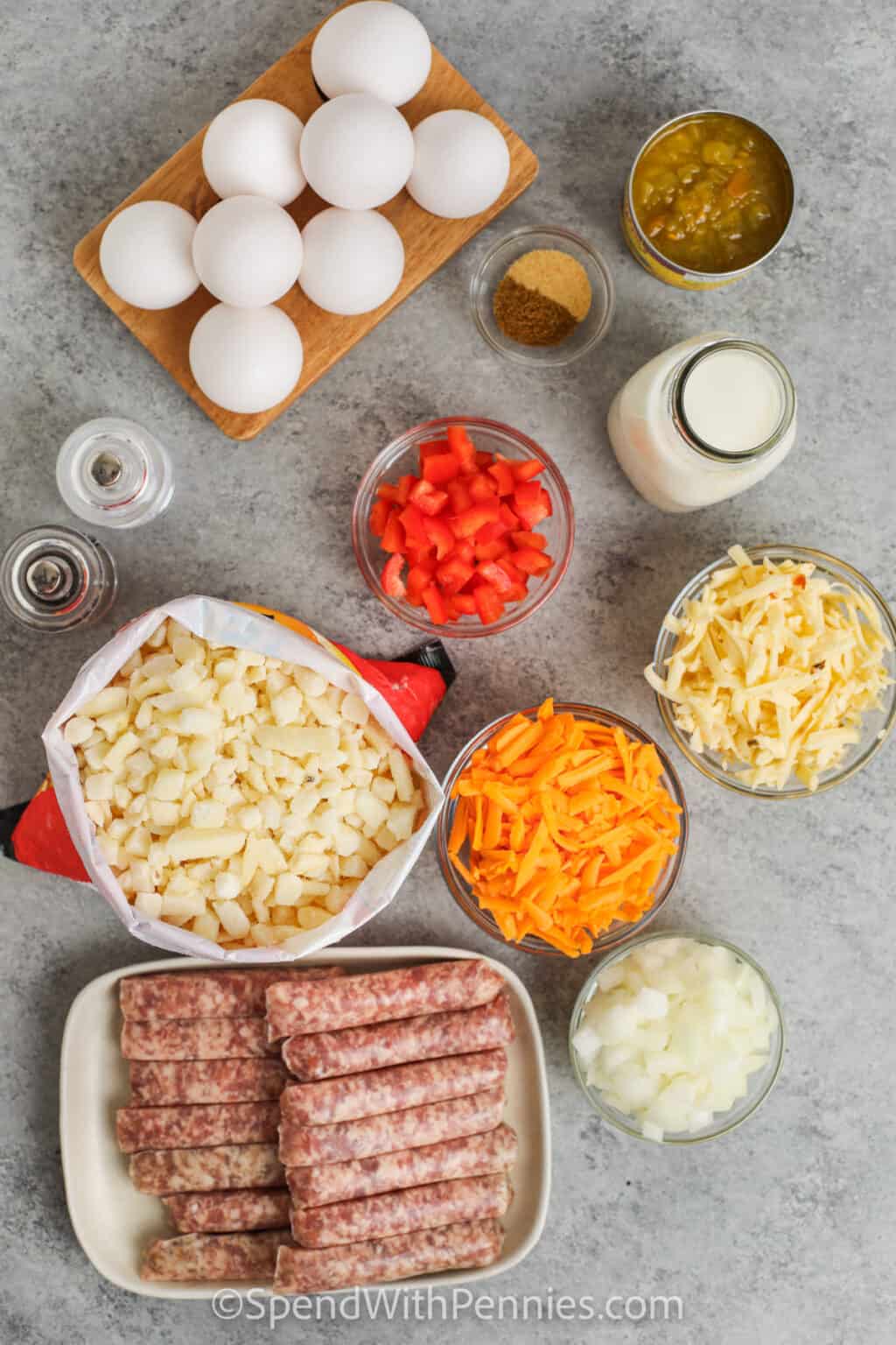 Sausage Breakfast Casserole Spend With Pennies