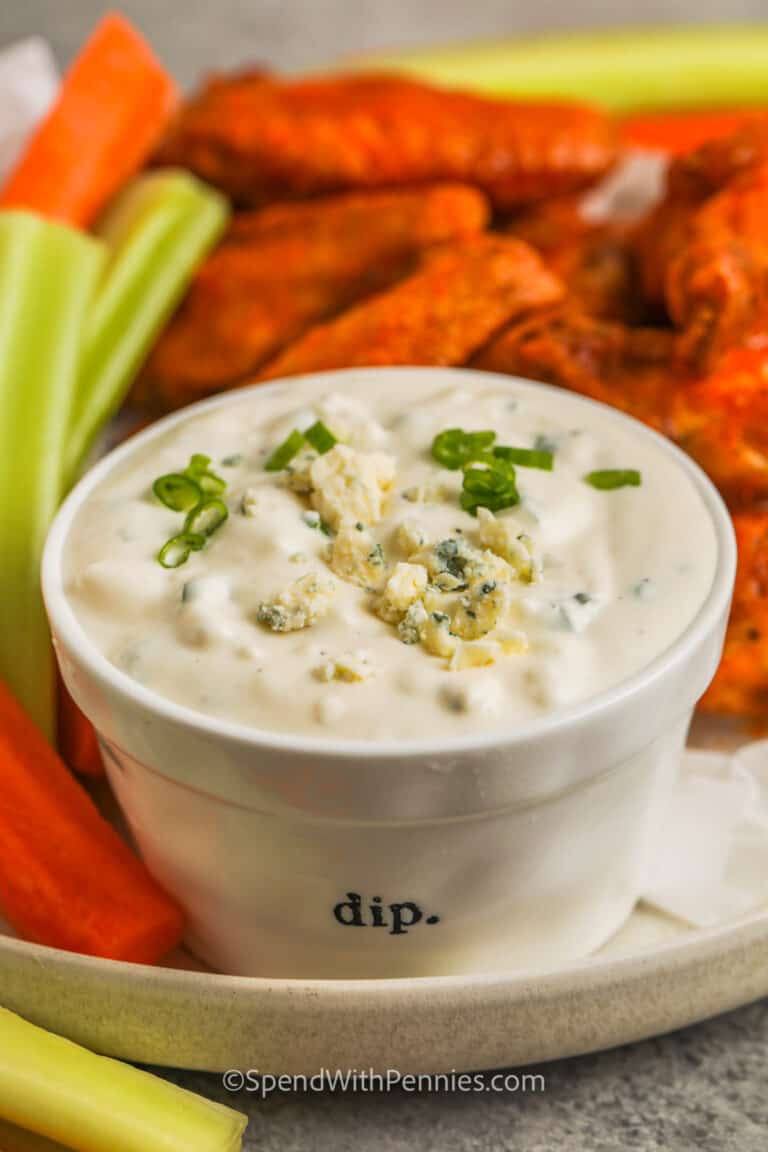 Blue Cheese Dip - Spend With Pennies