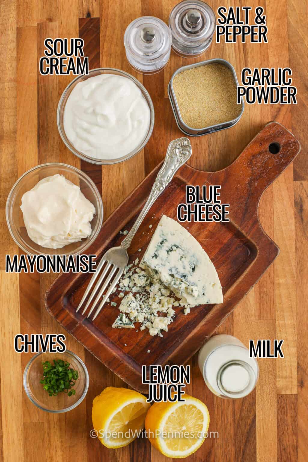 Blue Cheese Dressing Spend With Pennies