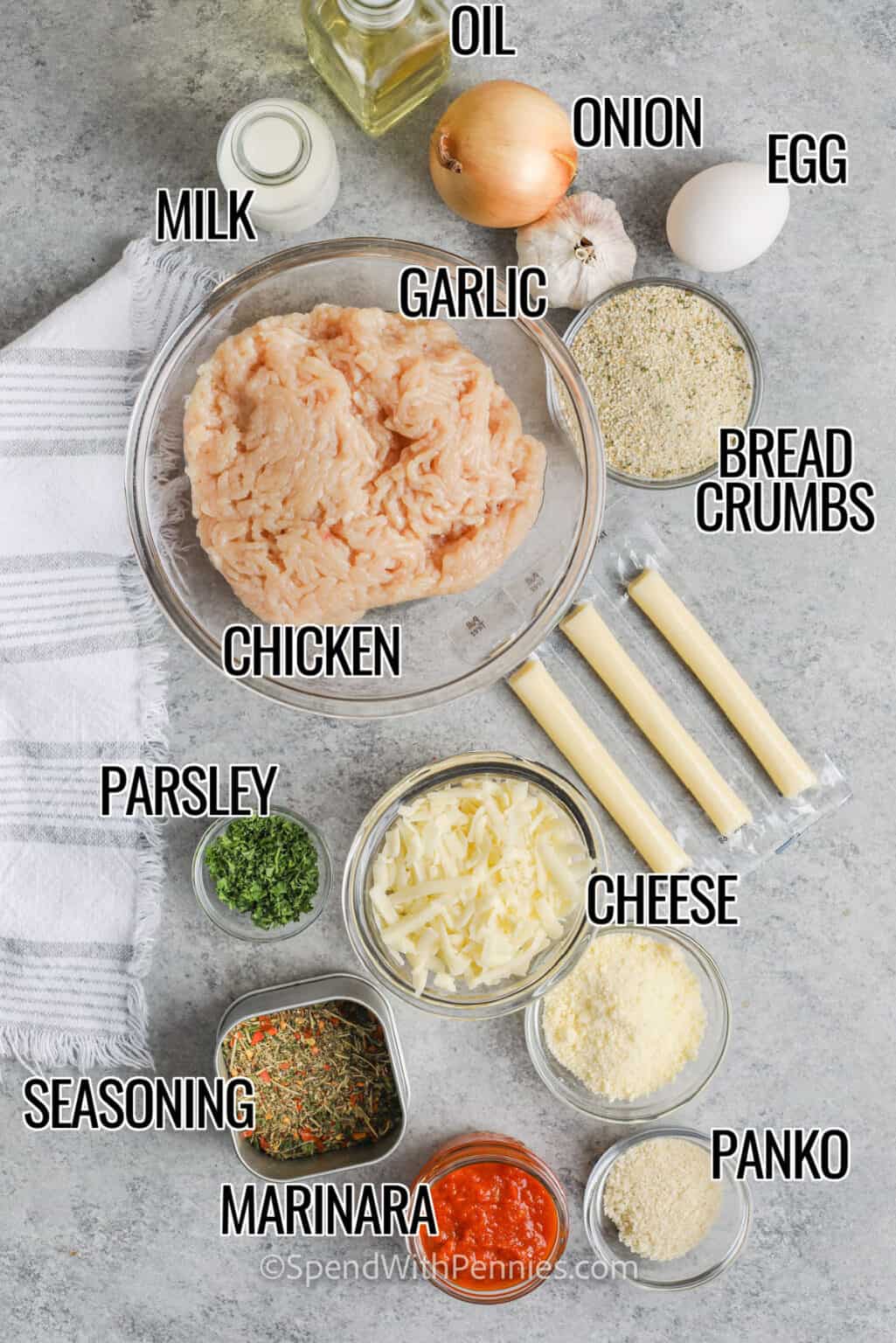 Parmesan Chicken Meatloaf Spend With Pennies