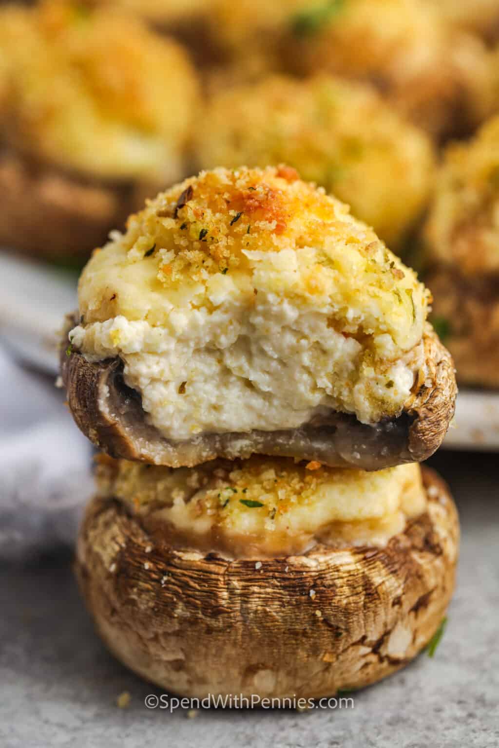 Stuffed Mushrooms Spend With Pennies