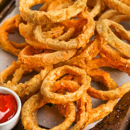 Beer Battered Onion Rings Spend With Pennies