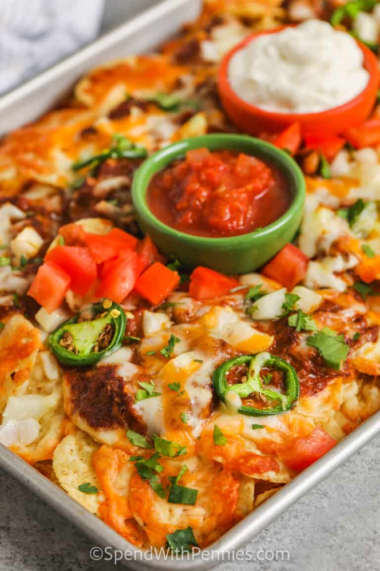 Chili Nachos Spend With Pennies