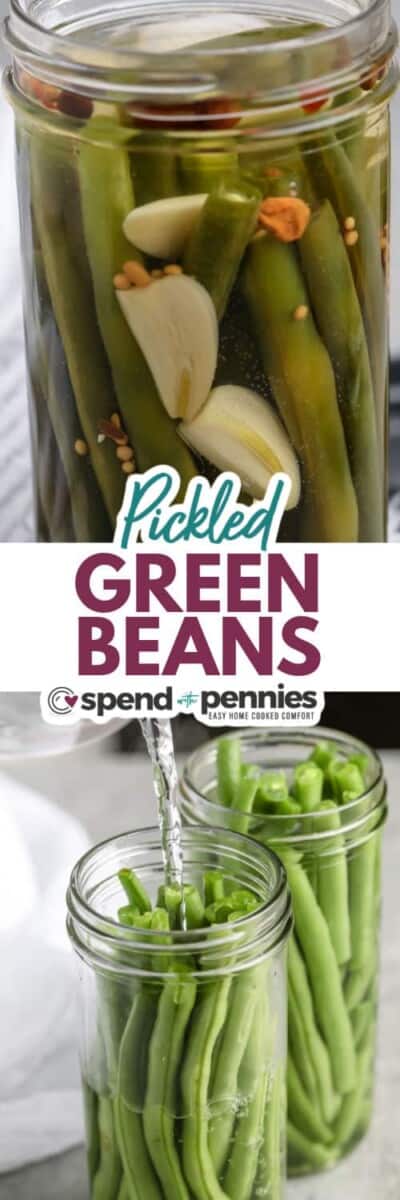 Quick Pickled Green Beans
