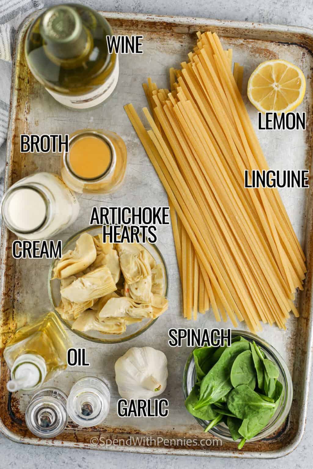 Artichoke Pasta Spend With Pennies