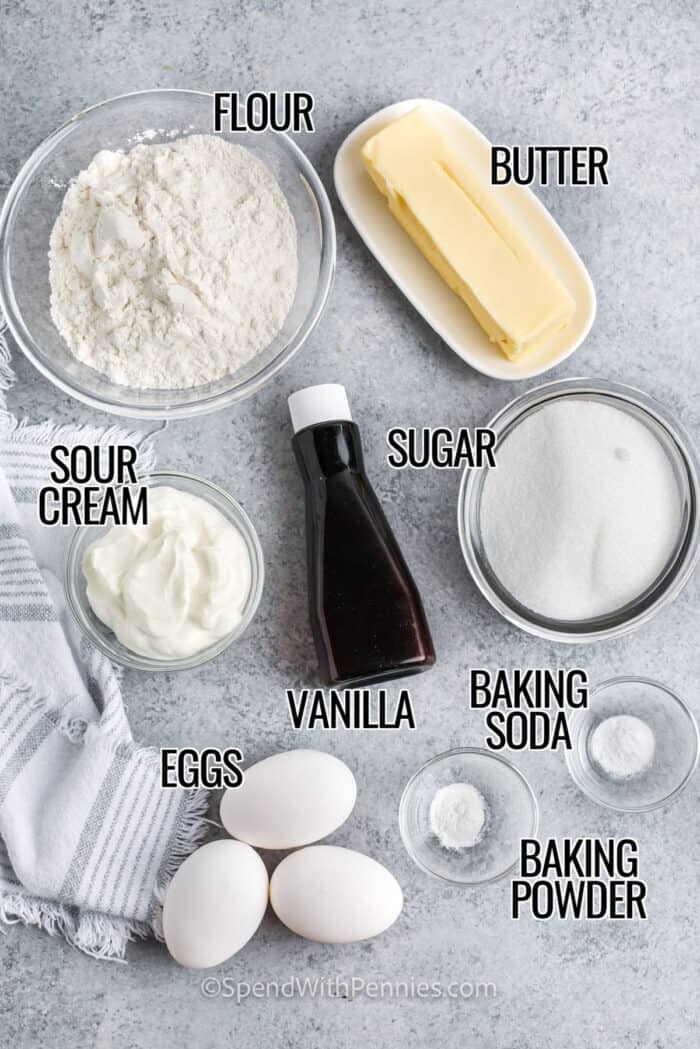 Sour Cream Pound Cake Spend With Pennies
