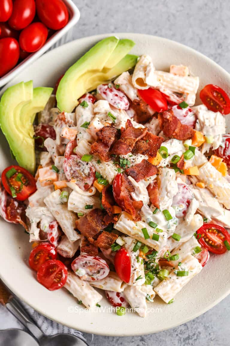 Creamy Chicken Pasta Salad Spend With Pennies