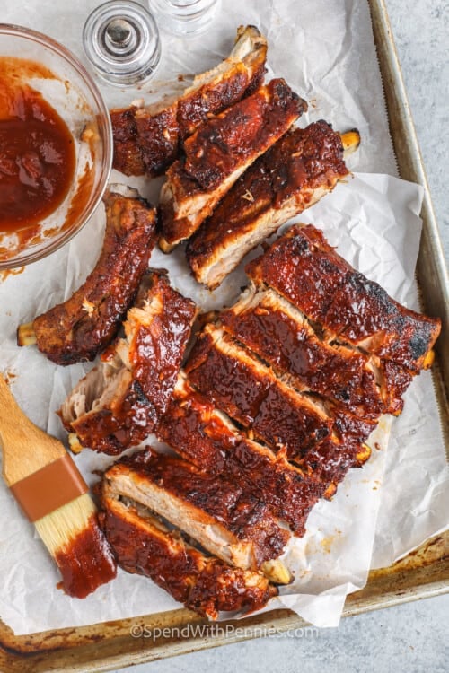 Oven Baked Ribs Spend With Pennies