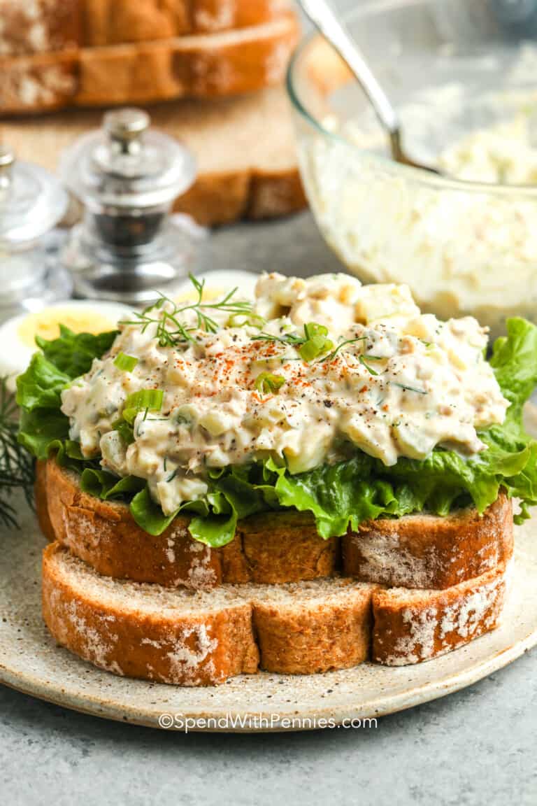 Tuna Egg Salad Spend With Pennies