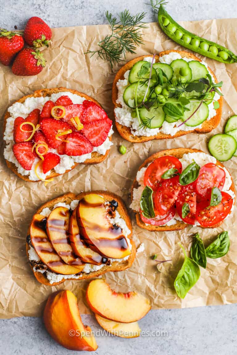 Simple Ricotta Toast Ricotta Toast