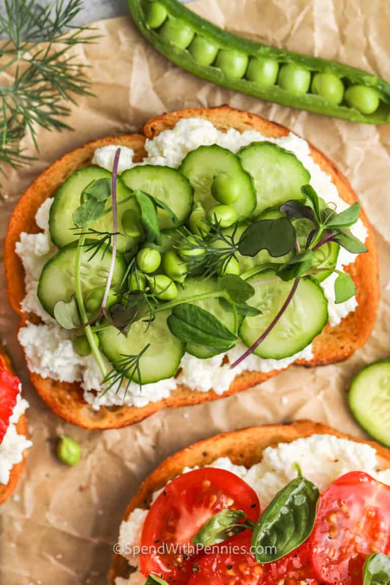 Simple Ricotta Toast Ricotta Toast