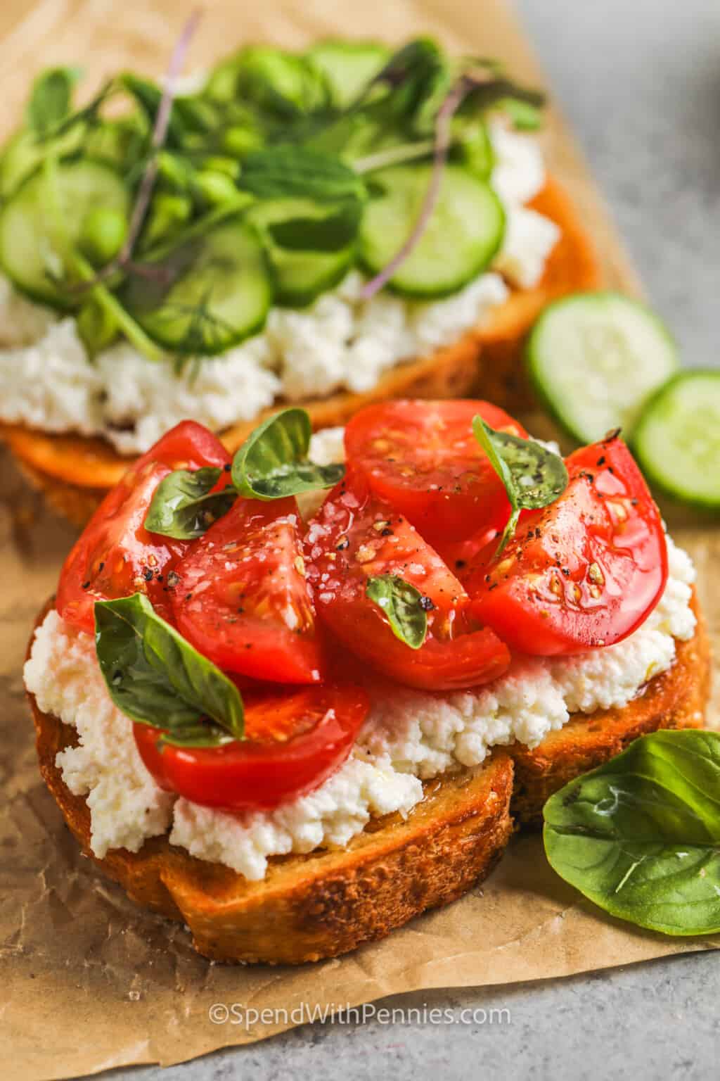 Ricotta Toast Spend With Pennies