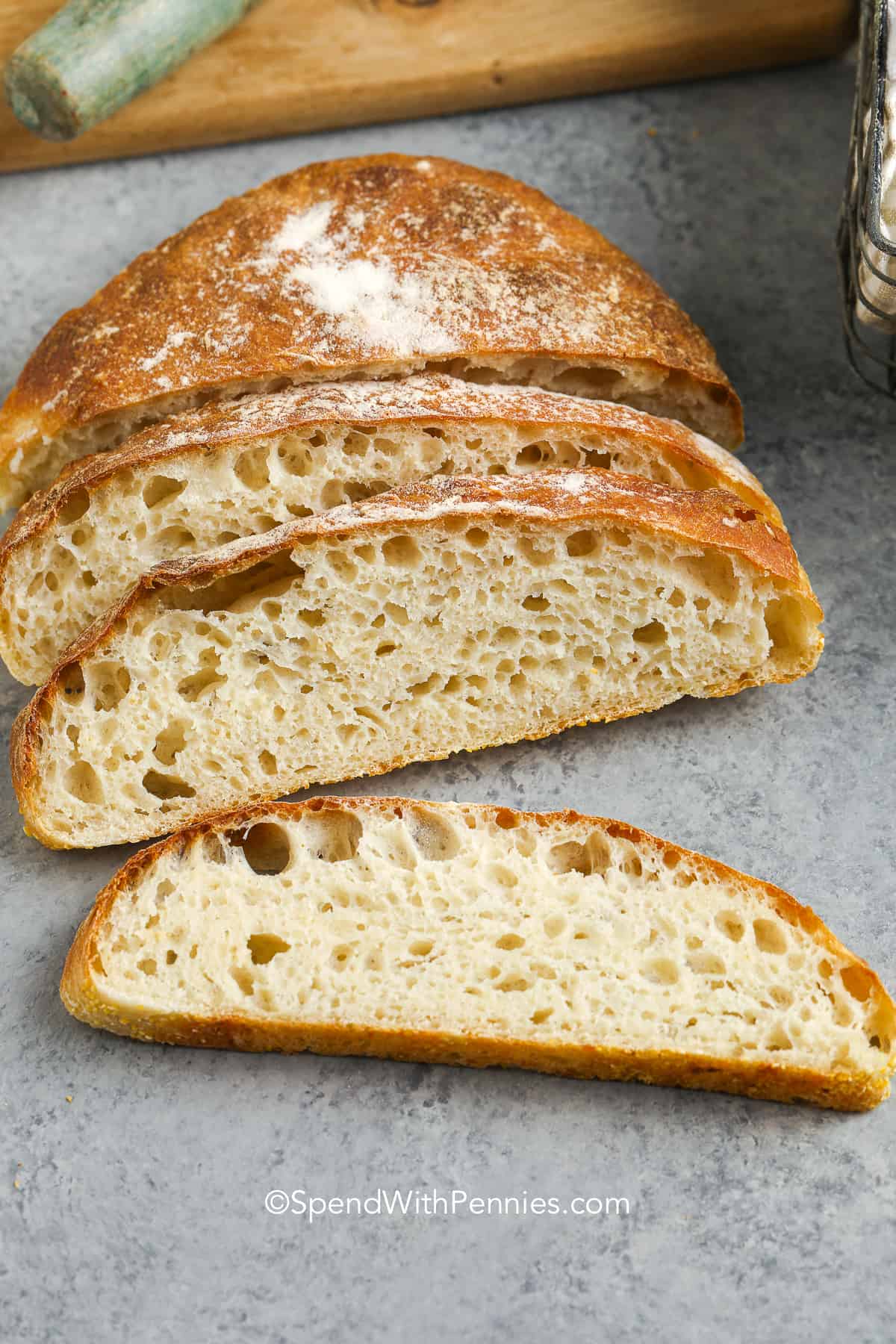 Easy Artisan Bread Recipe Spend With Pennies
