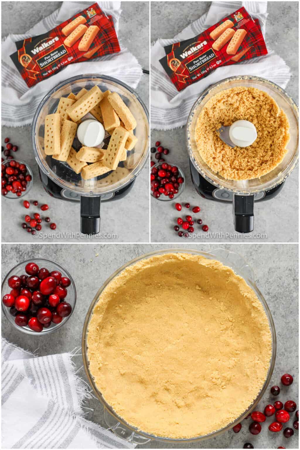 No Bake Cranberry Pie Spend With Pennies