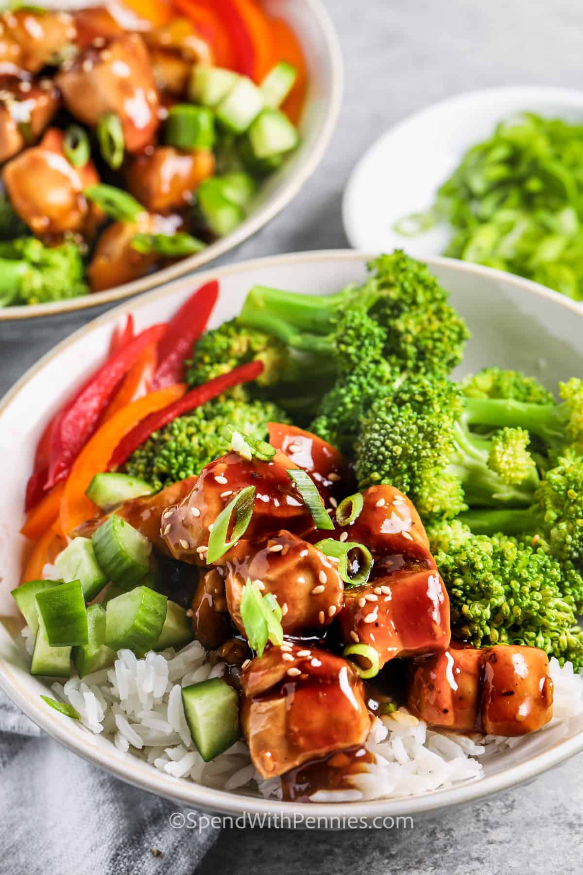 Teriyaki Chicken Meal Prep Bowls