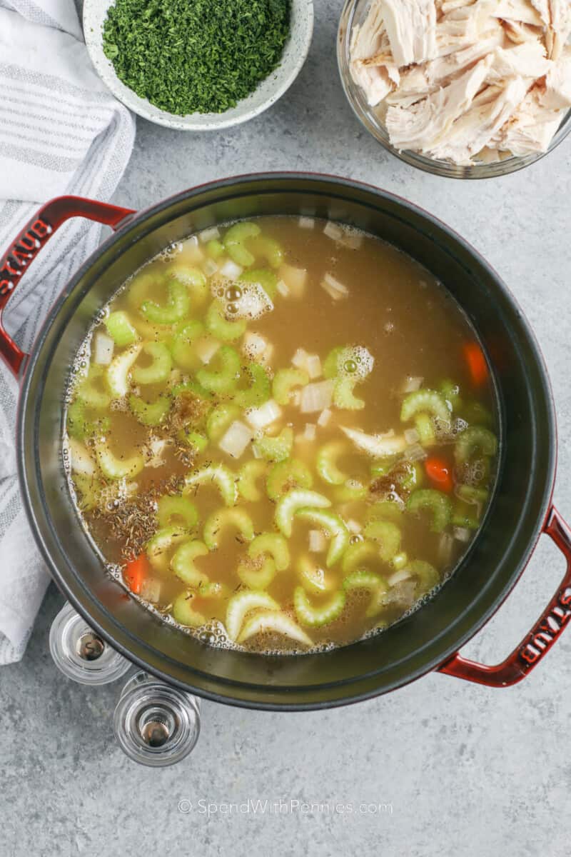 Turkey Noodle Soup - Spend With Pennies
