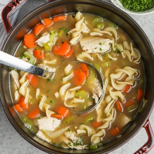 Homemade Turkey Noodle Soup Spend With Pennies