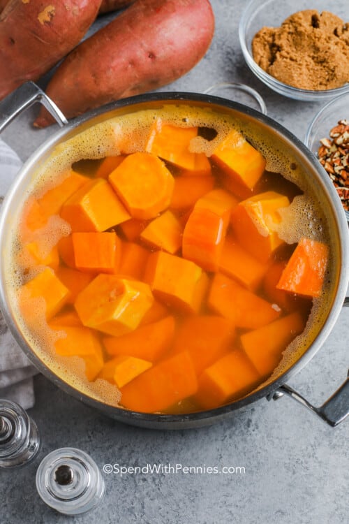 Sweet Potato Casserole {with Marshmallows} Spend With Pennies
