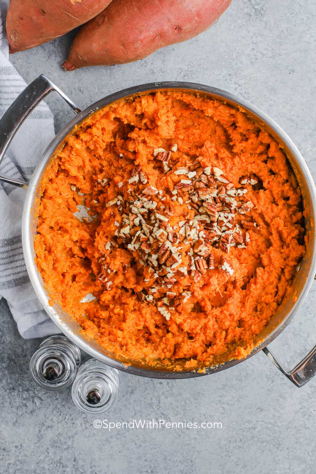 Sweet Potato Casserole {with Marshmallows} Spend With Pennies