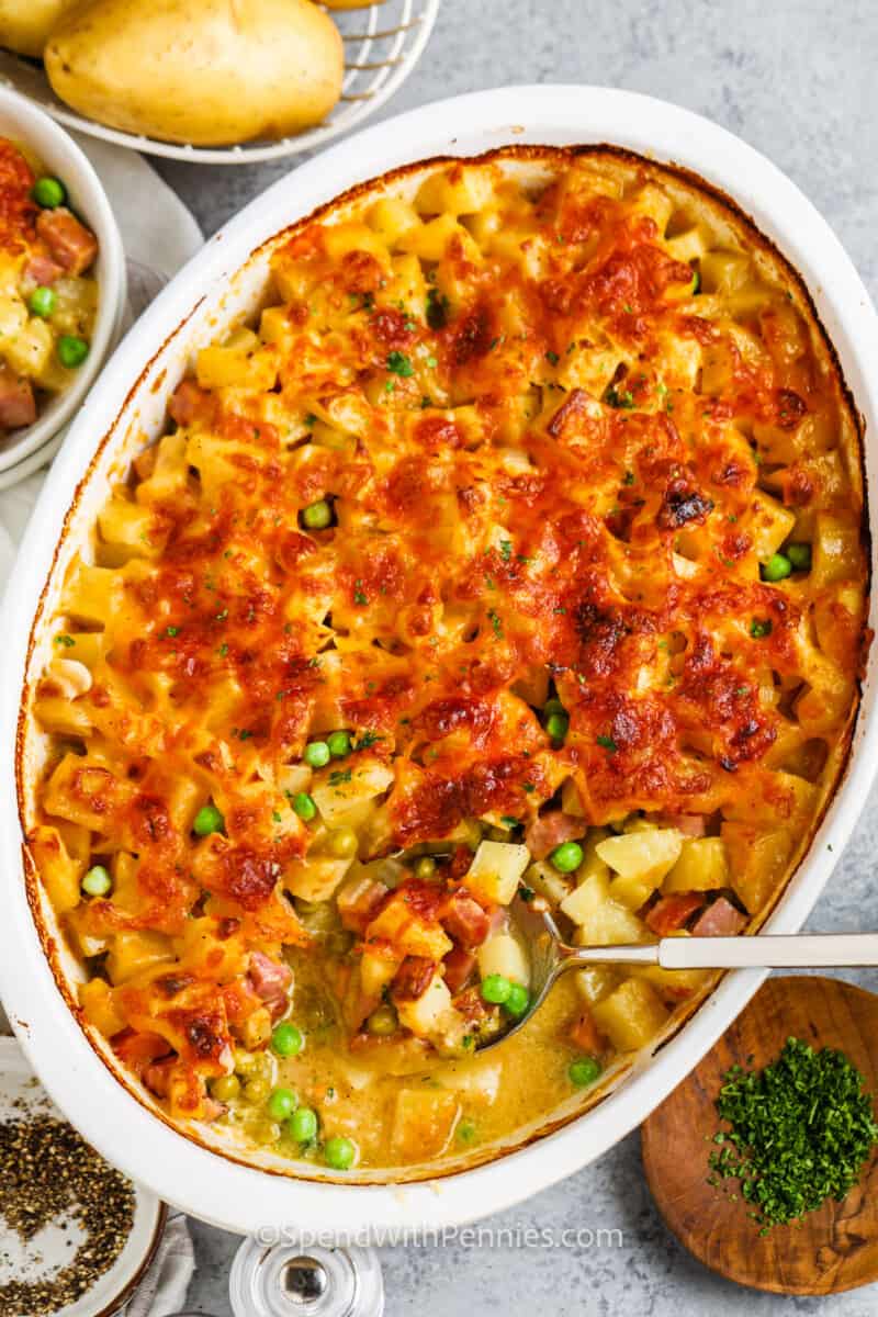 Cheesy Ham and Potato Casserole KIF
