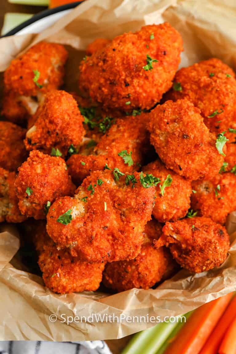 Crispy Cauliflower Wings Spend With Pennies