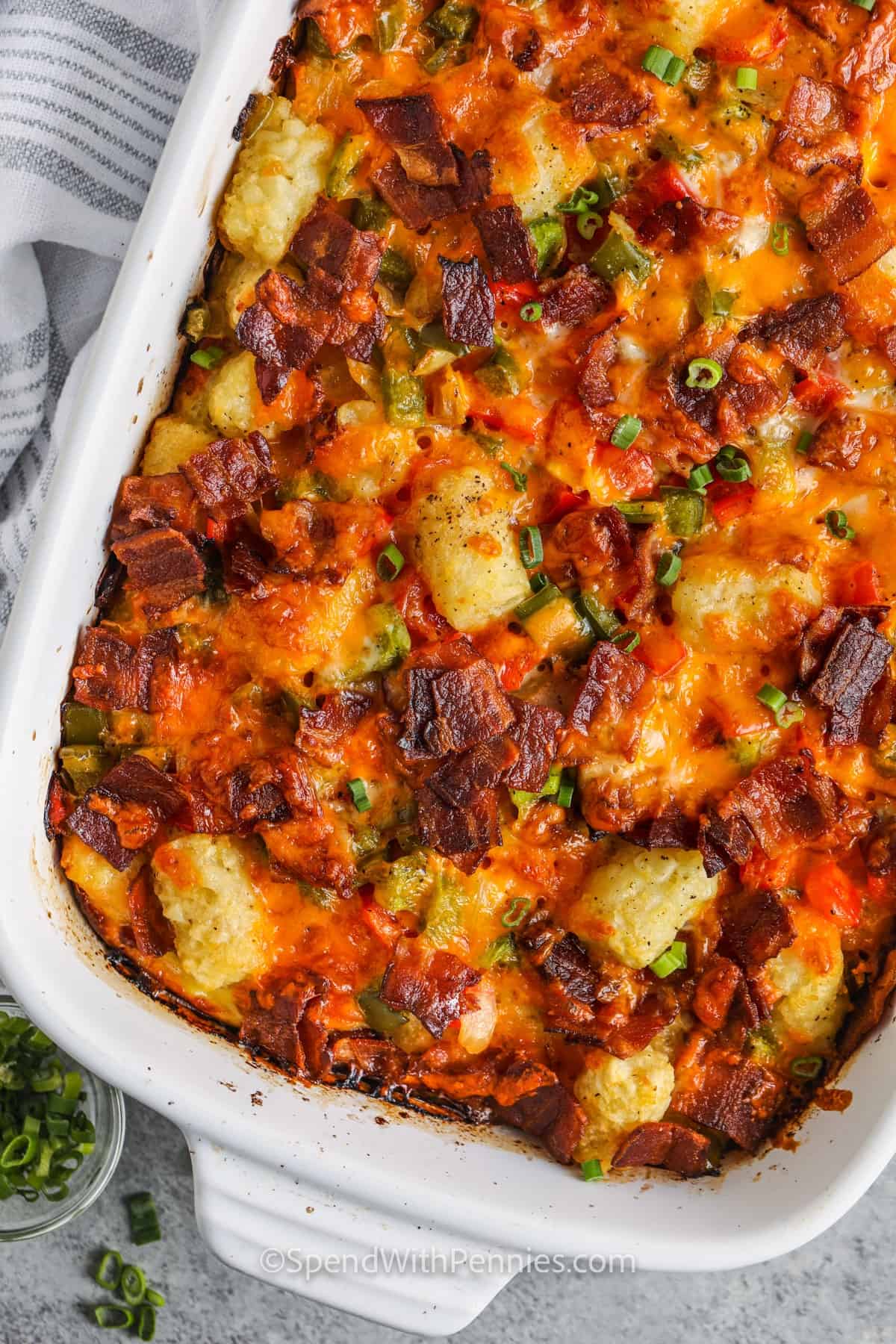Tater Tot Breakfast Casserole