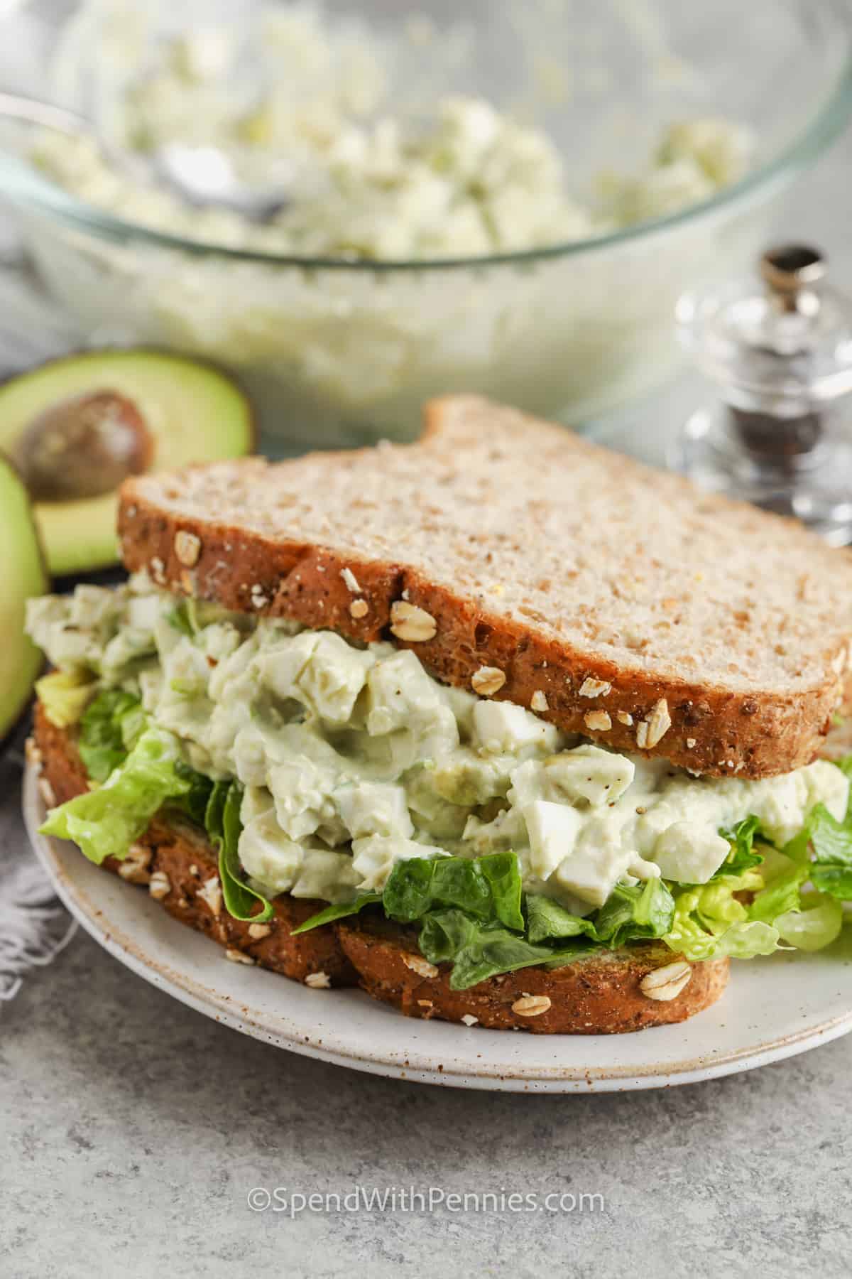Avocado Egg Salad Spend With Pennies