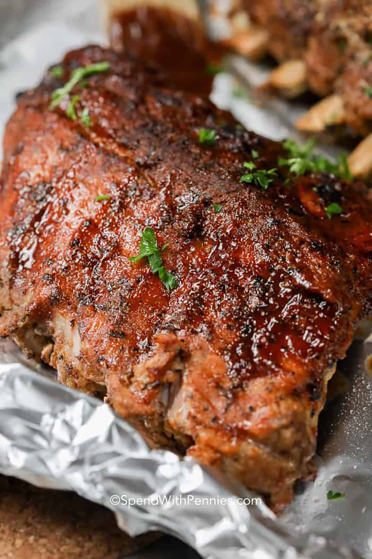 Pressure Cooker BBQ Baby Back Ribs 