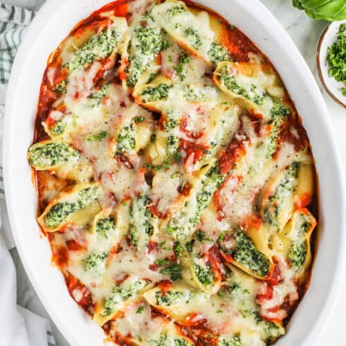 baked Classic Stuffed Shells Recipe