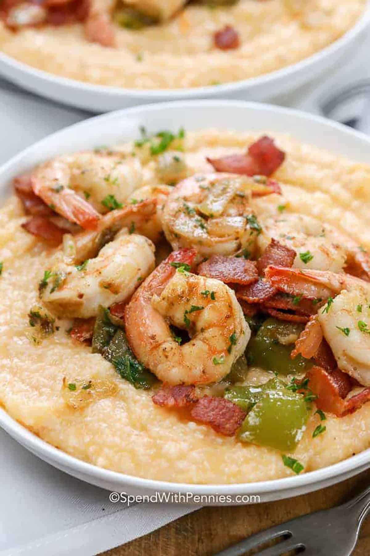 Shrimp And Grits Spend With Pennies