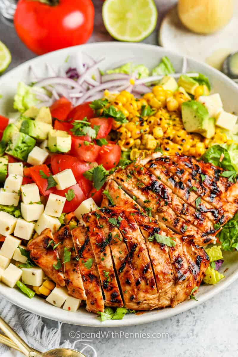 Grilled Chicken Salad Spend With Pennies grilled-chicken-salad-spend-with-pennies