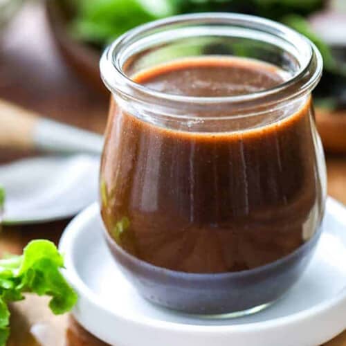 jar of Balsamic Vinaigrette