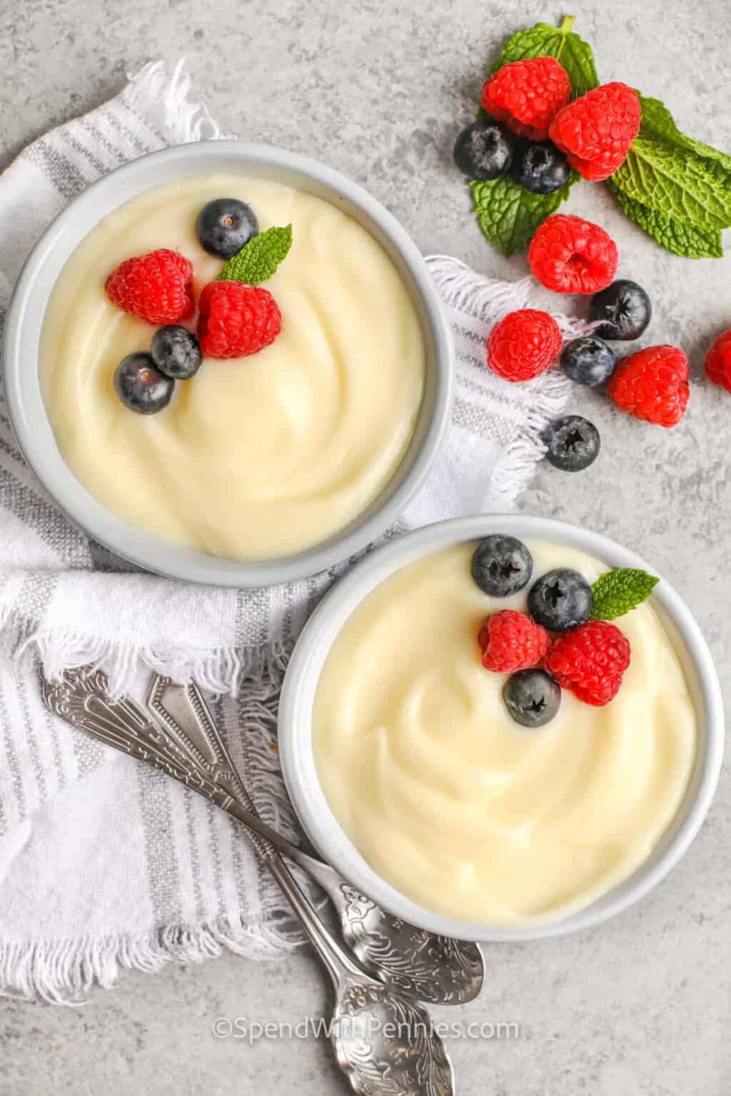 Homemade Vanilla Custard