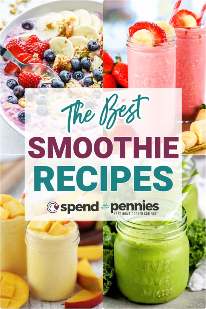 Easy Morning Smoothie Recipes Spend With Pennies