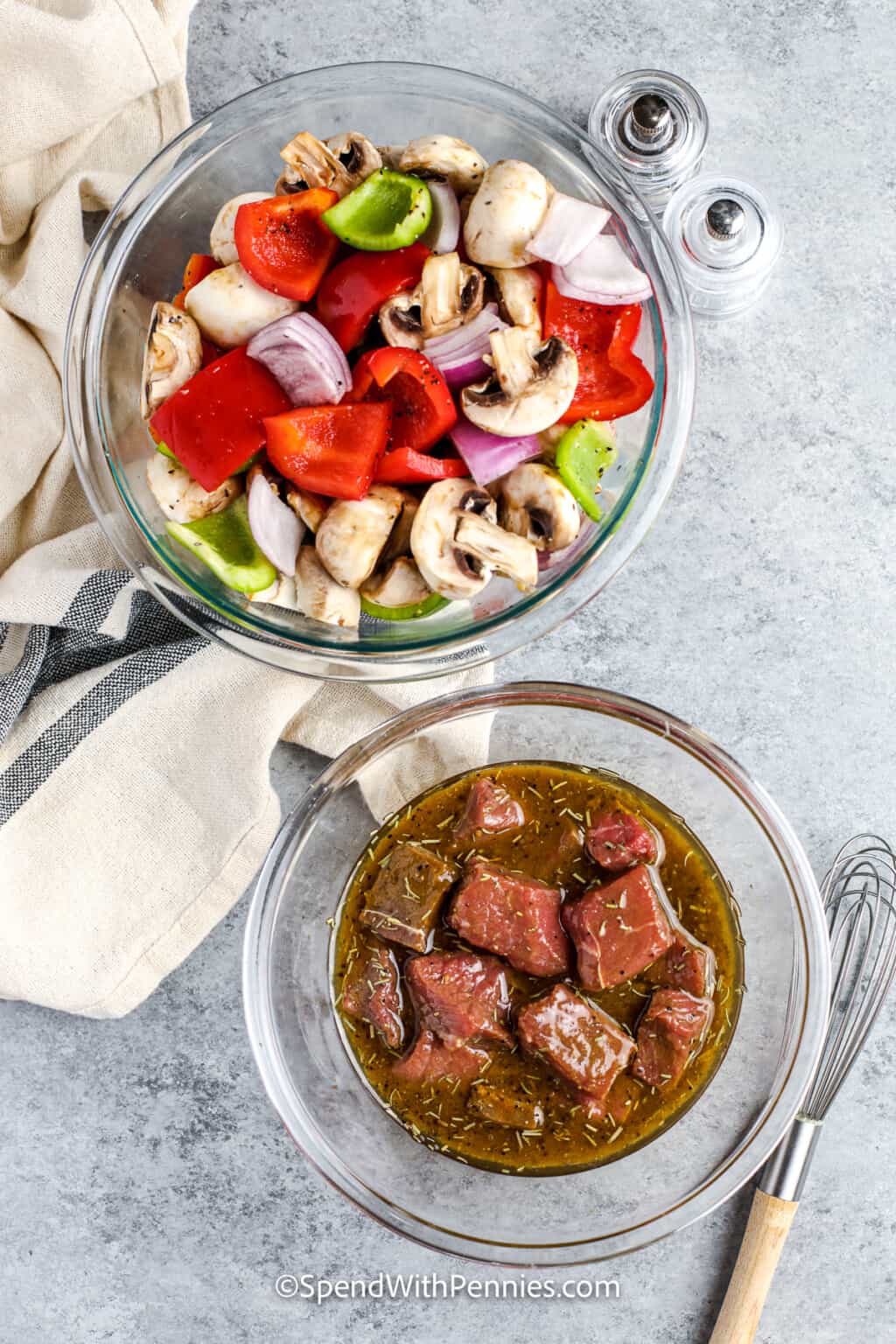 Steak Kabob Marinade Spend With Pennies