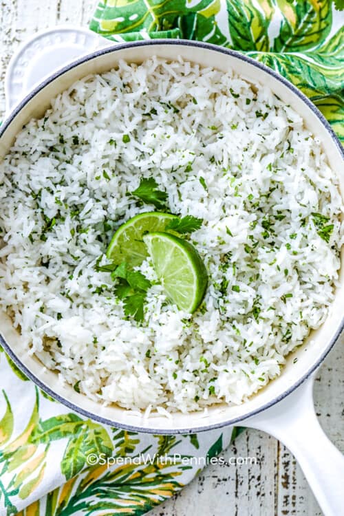 Cilantro Lime Rice - Spend With Pennies - ProductHubSpot