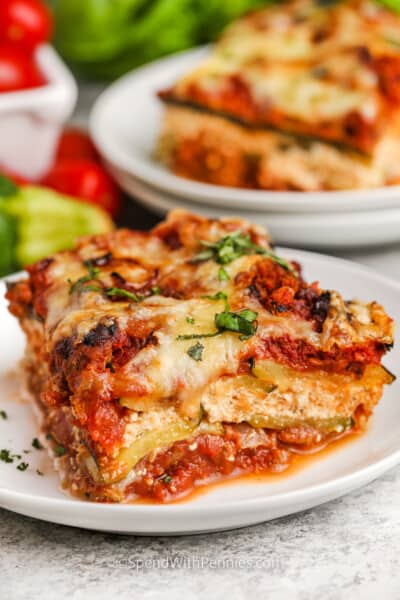 Zucchini Lasagna - Spend With Pennies