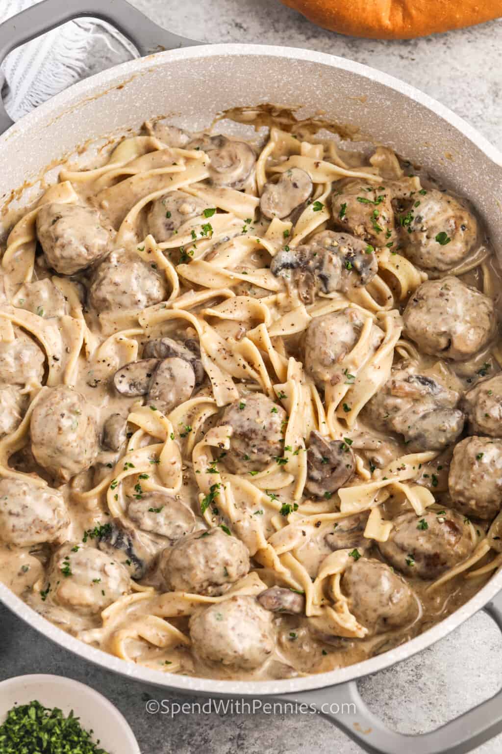 Meatball Stroganoff Spend With Pennies