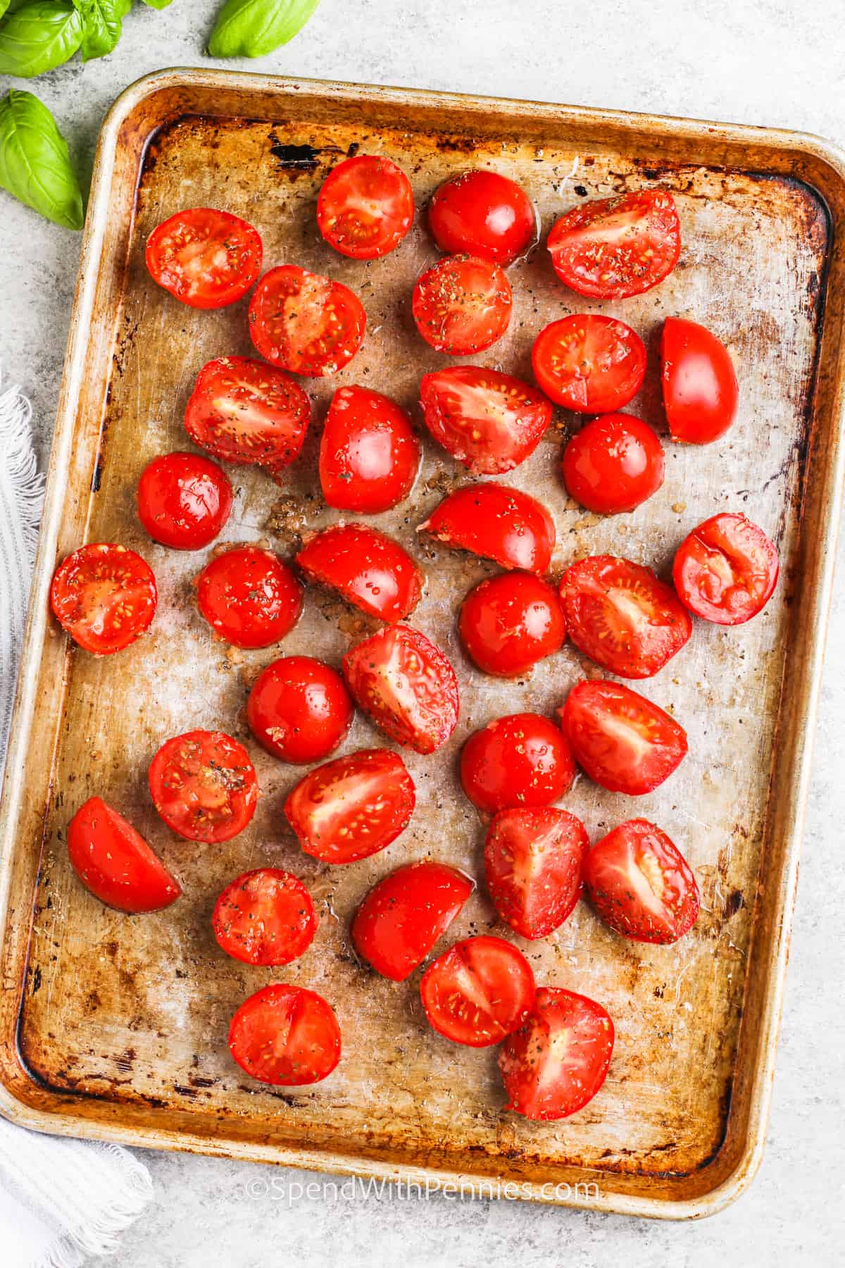 Homemade Roasted Tomato Sauce Spend With Pennies