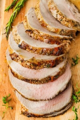 sliced Balsamic Pork Loin