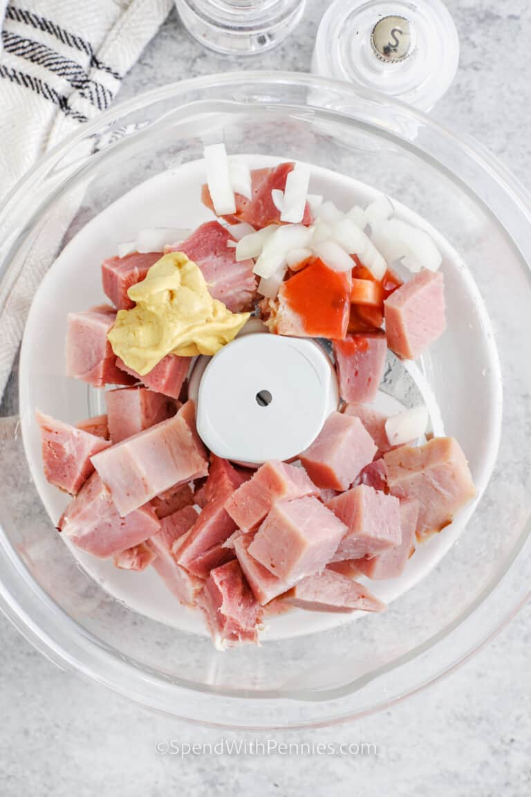 Deviled ham spend with pennies