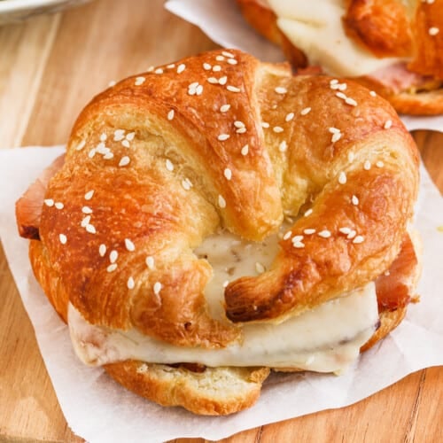 Ham and Cheese Croissant Spend With Pennies