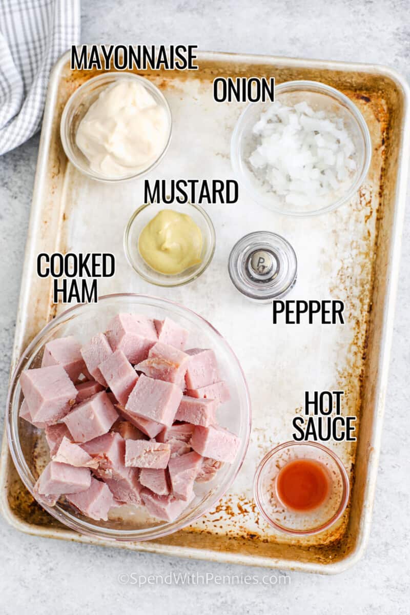 Deviled ham spend with pennies
