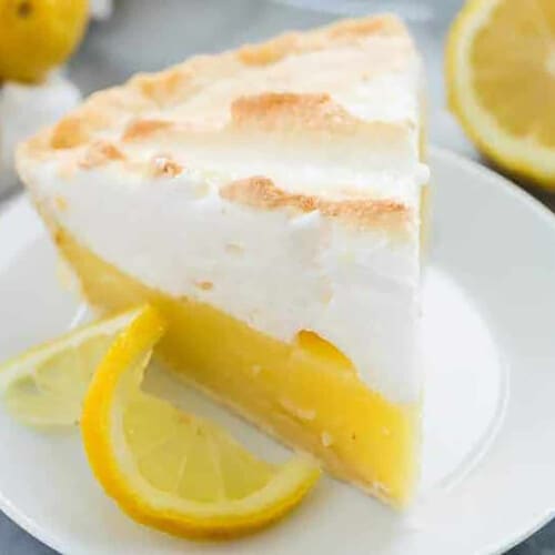 slice of Lemon Meringue Pie