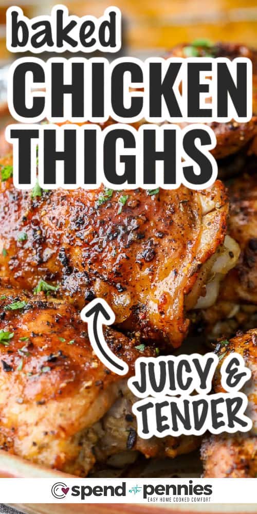 Crispy Baked Chicken Thighs  Perfect every time  - 15