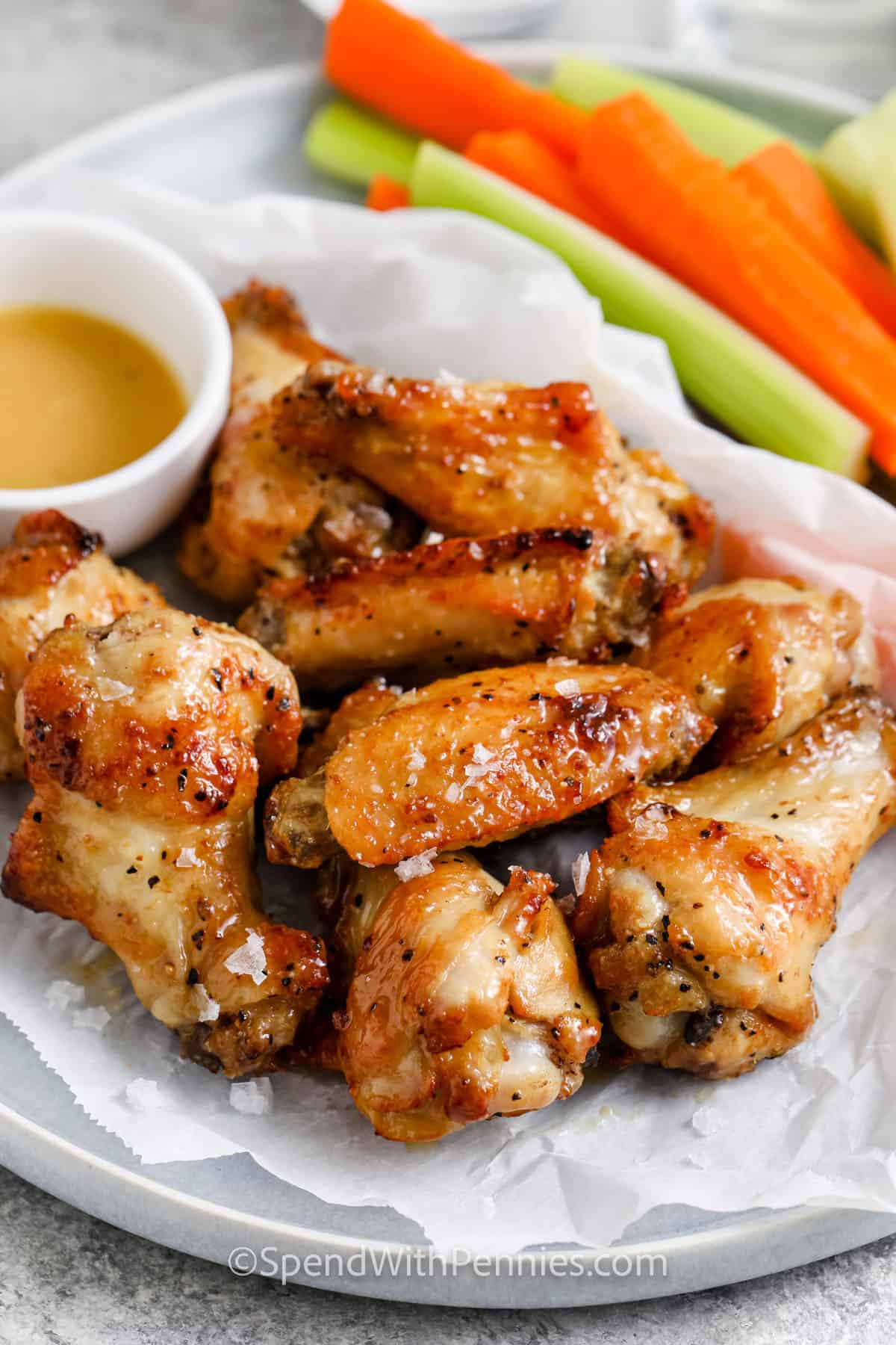 Salt and Vinegar Wings Spend With Pennies