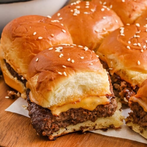 easy cheesy Sliders