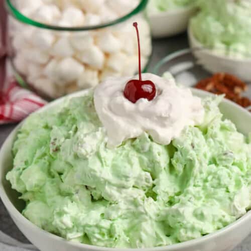 plated Watergate Salad